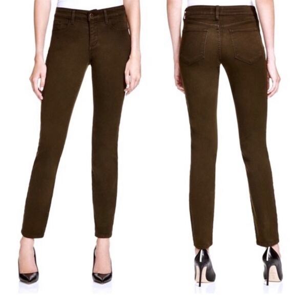 NYDJ Women’s Jeggjng Jeans Slim Ankle Slimming Stretch Brown Caribou New Size 14 - Picture 10 of 10